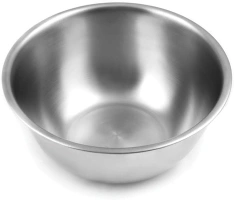 Fox Run Brands 2.75-Quart Stainless Steel Mixing Bowl, 9 x 9 x 4 inches, Metallic