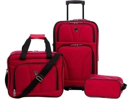 Travelers Club Bowman 3-Piece Expandable Luggage Set