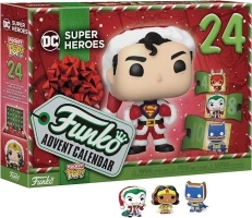 Funko Pop! Advent Calendar - DC Super Heroes 2023, 24 Pocket Pop! Vinyl Figures