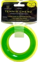 Hyper Pet Tennis Chewz Ring Interactive Dog Toy, Green