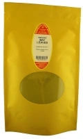 Marshalls Creek Spices BAY LEAVES GROUND 14 ounce XL ECO Friendly Kraft Stand-up Pouch. Premium Quailty