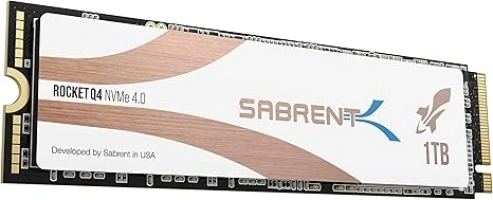 SABRENT 1TB Rocket Q4 NVMe PCIe 4.0 M.2 2280 Internal SSD Maximum Performance Solid State Drive R/W 4700/1800 MB/s (SB-RKTQ4-1TB)