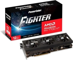 PowerColor Fighter AMD Radeon RX 7700 XT 12GB GDDR6 Graphics Card