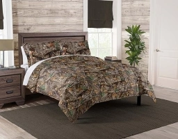 Northwest Realtree Comforter and Sham Set, King, Realtree Edge