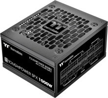 Thermaltake Toughpower SFX 1000W 80Plus Platinum ATX 3.1 Standard Power Supply; 600W 12V-2x6 Connector Included; Full Modular; 90mm FDB Fan; PS-STP-1000FNFAPU-1; 7 Year Warranty