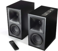 Klipsch The Fives Powered Bookshelf Speakers (Matte Black)