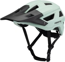 Favoto Mountain Bike Helmet - Dual Shell Lightweight MTB Bicycle Helmet for Adults Men Women Youth CPSC Certificated Size L