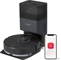 roborock Q7 Max+ Robot Vacuum and Mop with Auto-Empty Dock Pure, Hands-Free Cleaning for up to 7 Weeks, APP-Controlled Mopping, 4200Pa Suction, No-Mop&No-Go Zones, 180mins Runtime, Works with Alexa