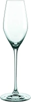 Nachtmann Supreme Collection Champagne Flutes, Set of 4 Glasses | 9-Ounce Modern and Elegant Stemmed Glass, Crystal Clear, Dishwasher Safe