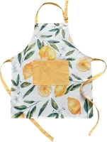 AEKTBY Kitchen Apron with 2 Pockets, Adjustable Neck Strap & Long Ties Apron for Women Men Cooking Baking Garden Chef