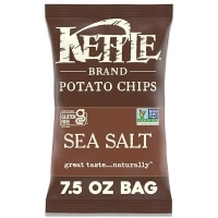 Kettle Brand Sea Salt Kettle Potato Chips, 7.5 Oz