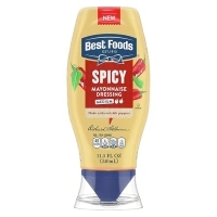 Best Foods Spicy Mayonnaise For a Rich, Creamy Condiment Spicy Made with Real Chili Peppers 11.5 oz 1 ct