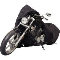 Budge Industries Black, Waterproof, Sportsman Trailerable Motorcycle Cover