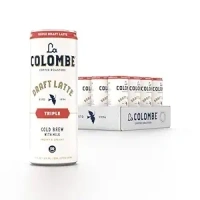 La Colombe Coffee, Triple Draft Latte, 11 fl oz Cans (Pack of 12), Coffeehouse Quality Cold Brew, Specialty Grade Coffee Beans, Ready-to-Drink On-the-Go