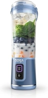 Ninja Blast Portable Blender, Cordless, 18oz. Vessel, Personal Blender For-Shakes and Smoothies, BPA Free, Leakproof-Lid and Sip Spout, USB-C Rechargeable, Dishwasher Safe Parts, Denim Blue, BC151ND