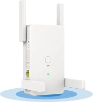 WiFi Extender Signal Booster | 1.2Gb/s Dual Band 2.4GHz & 5GHz Internet Repeater | Ultra Long Range Wi-Fi Extenders for Home with Ethernet Port & 4 Antennas | Amplifier for Wireless