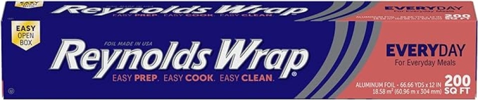 Reynolds Wrap Aluminum Foil, 200 Square Feet