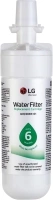 LG LT700P- 6 Month / 200 Gallon Capacity Replacement Refrigerator Water Filter (NSF42 and NSF53) ADQ36006101, ADQ36006113, ADQ75795103, or AGF80300702 , White , Single