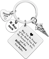 X-Ray Tech Gift Keychain Radiology Technologist Appreciation Gift Radiographer Gift Radiology Technician Gift