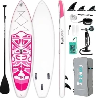 FunWater Inflatable Ultra-Light Stand Up Paddle Board for All Skill Levels with Premium SUP Paddleboard Accessories,Non-Slip Comfort Deck for Youth & Adults.