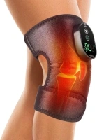 Electric Heating Pad for Knee Warmers Cordless Heated Knee Wrap Heating Knee Pad Heating Pad for Knee Elbow Shoulder with Extrend Strap, Black