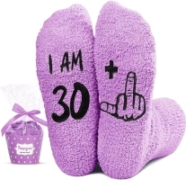 HAPPYPOP Birthday Gifts for Women - Socks for 31 32 33 34 35 Year Old Woman, Birthday Gift Ideas for Her