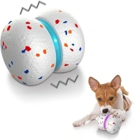 Interactive Dog Toys for Boredom, Bouncing Ball for Dogs with Motion Activated, Active Rolling Ball for Dogs, Wicked Ball for Daily Training