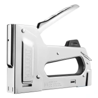 HART Heavy Duty Chrome Staple Gun, New Condition