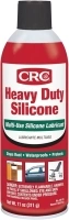 CRC Heavy Duty Silicone Lubricant, 11 Wt Oz, Clear Colorless Liquid