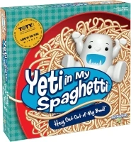 Yeti in My Spaghetti Board Game – Kids Games, Family Game, Multi-Player, Board Games for Family Night, Preschool Toys, Hand-Eye-Coordination Game, Don’t Drop Yeti, Ages 4+