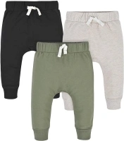 Gerber Baby-Boys Toddler 3-Pack Jogger Pants