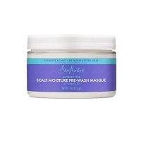 SheaMoisture Aloe Butter & Vitamin B3 Pre-Wash Masque - Boosts Hydration for Moisturized Hair and Scalp 4oz