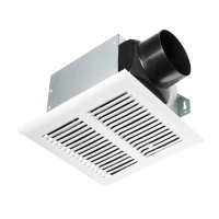 80 CFM Ceiling Mount Room Side Installation Heavy-Duty Bathroom Exhaust Fan, ENERGY STAR